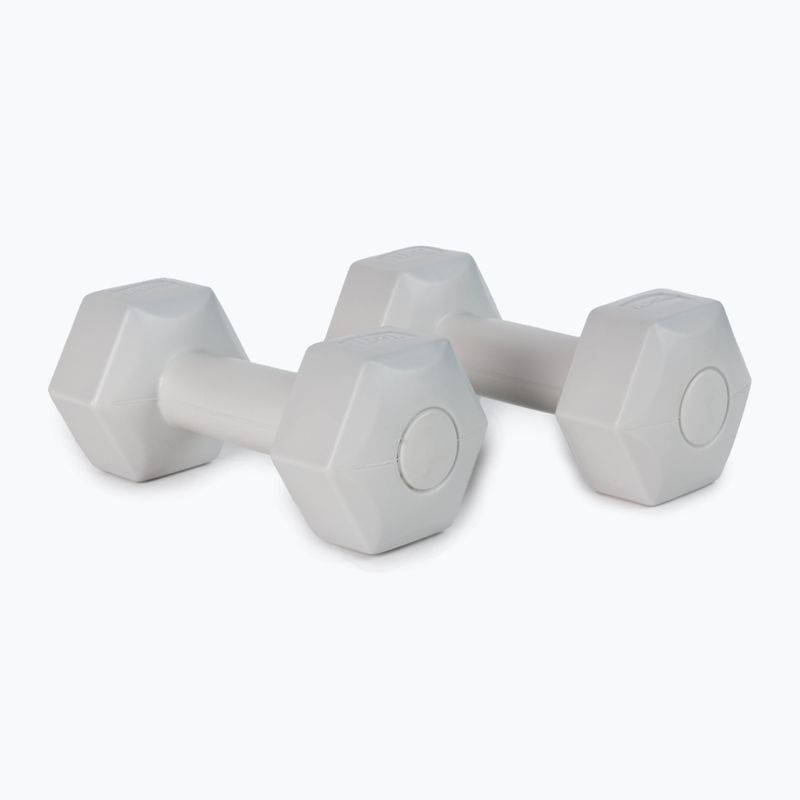 Spokey Monster II dumbbells 2x1 kg grey 920896