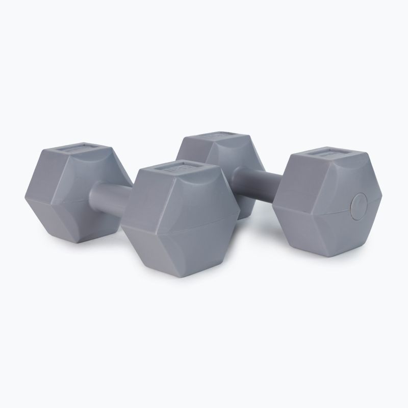 Spokey Monster II 2x5 kg grey dumbbells 920900