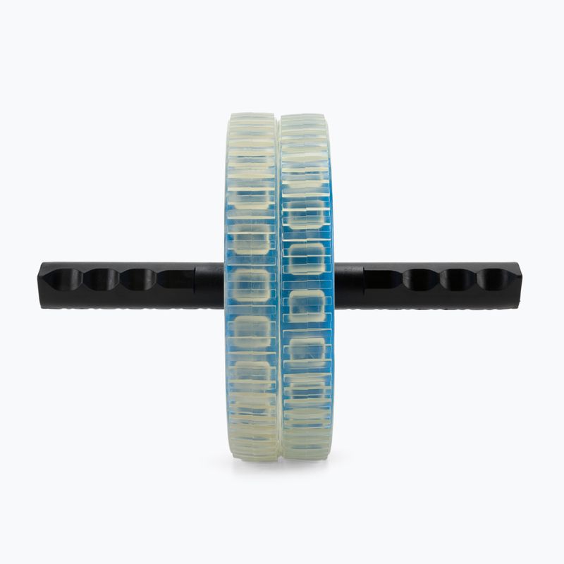 Spokey Twin B II exercise wheel blue 920982 2