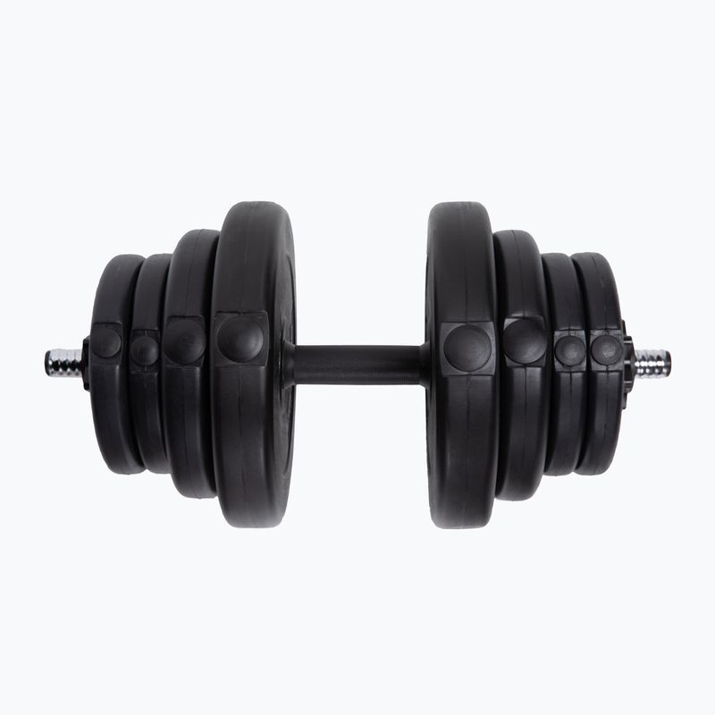 Spokey Burden 20 kg dumbbells black 921037 2