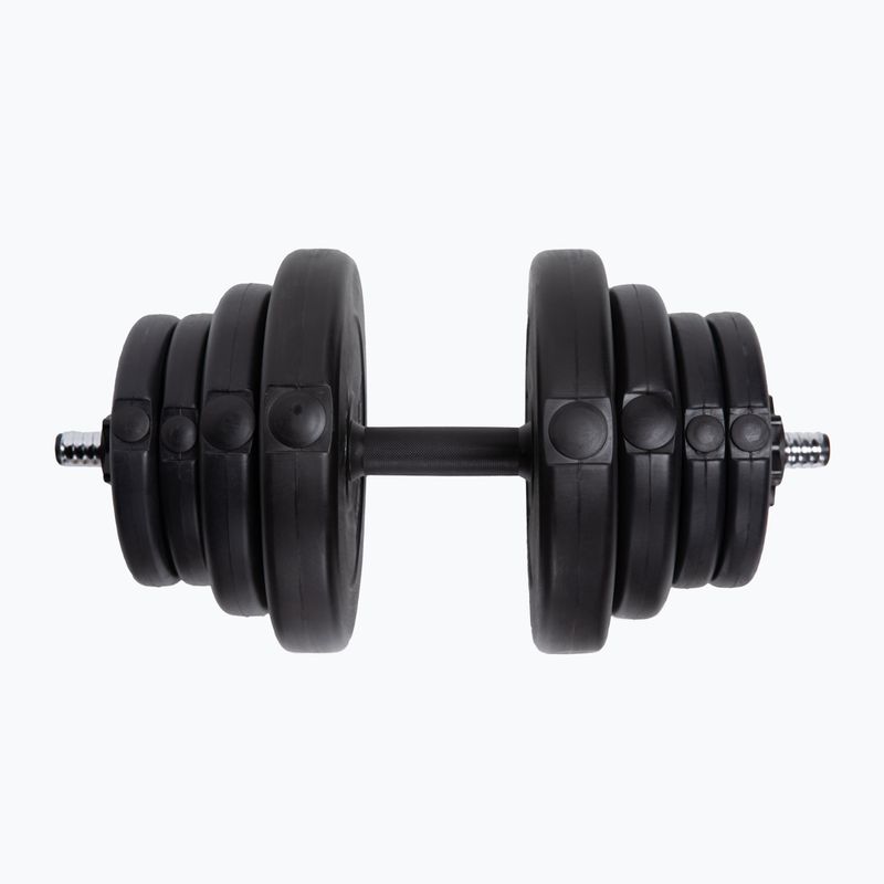 Spokey Burden 10kg dumbbells black 921036 2