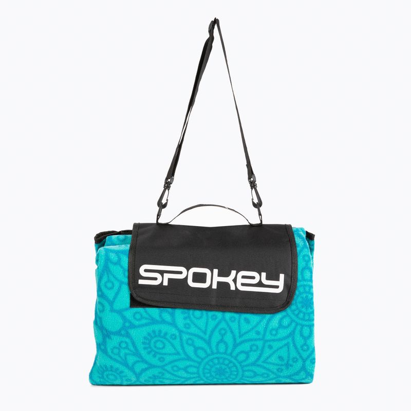 Spokey picnic blanket Mandala blue 926055 2