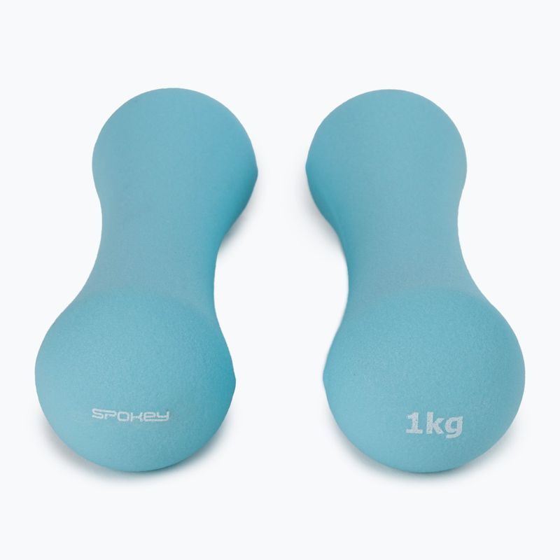 Spokey Bone 2pc dumbbell set blue 926520 3