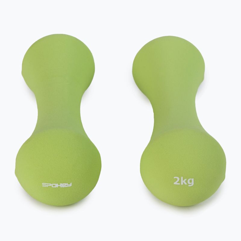 Spokey Bone 2pc dumbbell set green 926521 3