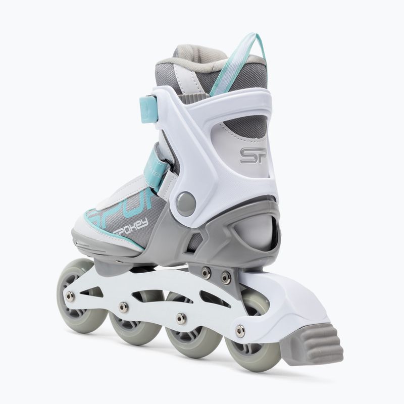 Women's rollerblades Spokey Prime Pro grey 926965 3