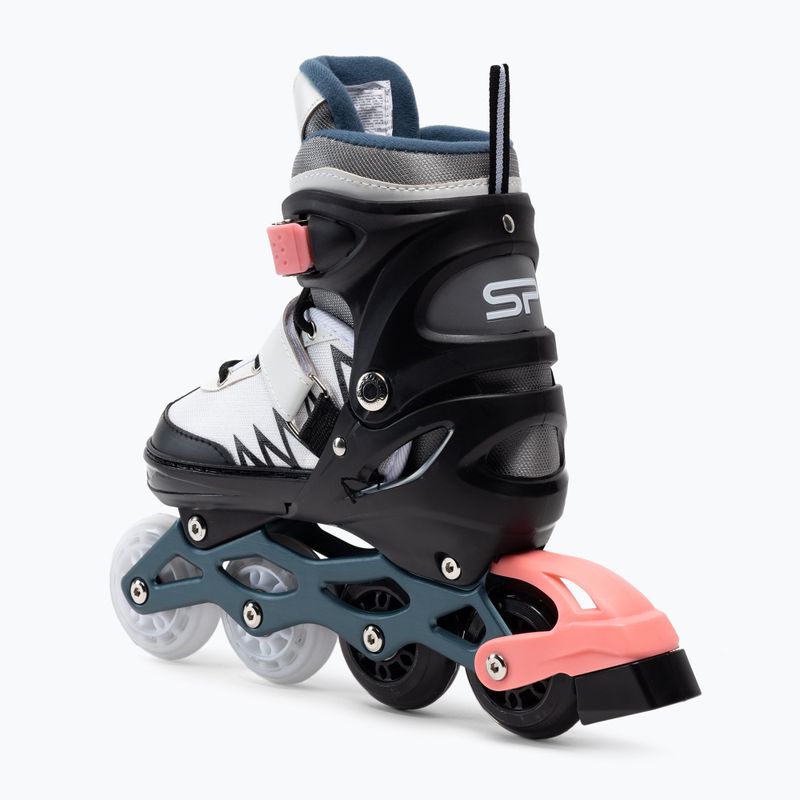 Spokey TONY children's roller skates white 927003 3