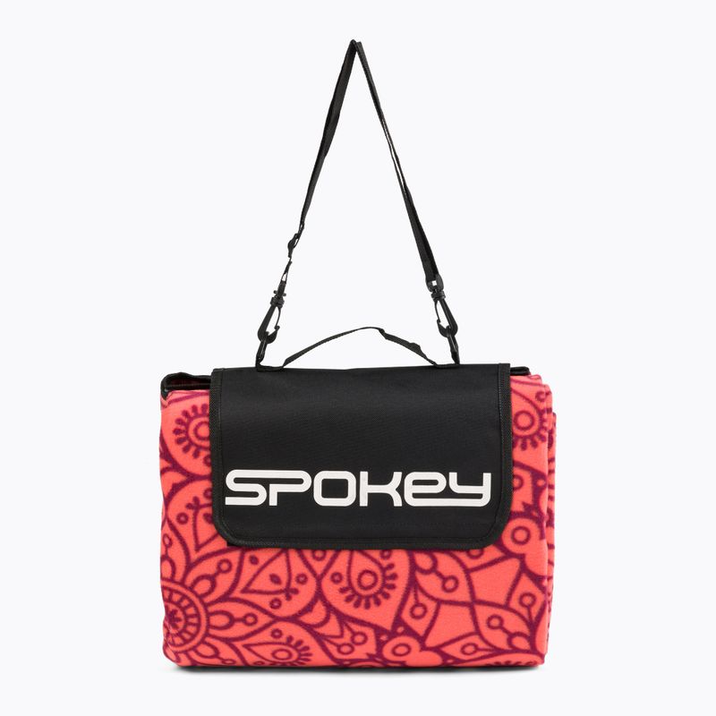 Spokey picnic blanket Mandala red 928253 2