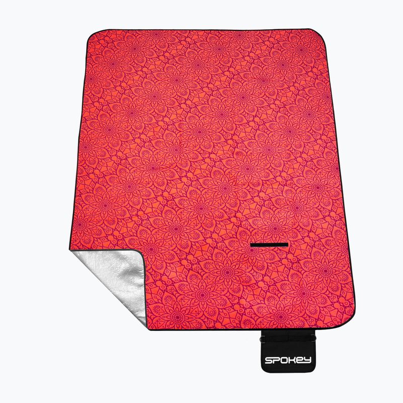 Spokey picnic blanket Mandala red 928253 6