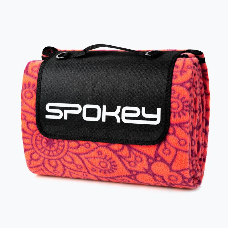 Spokey picnic blanket Mandala red 928253 7