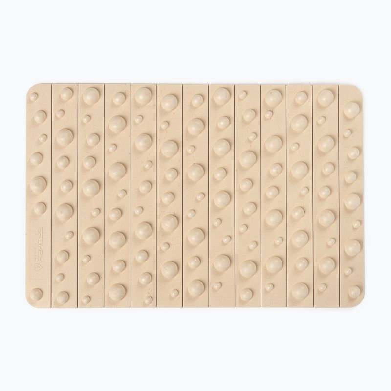 Spokey Rose sensory mat with piping beige 928909 2