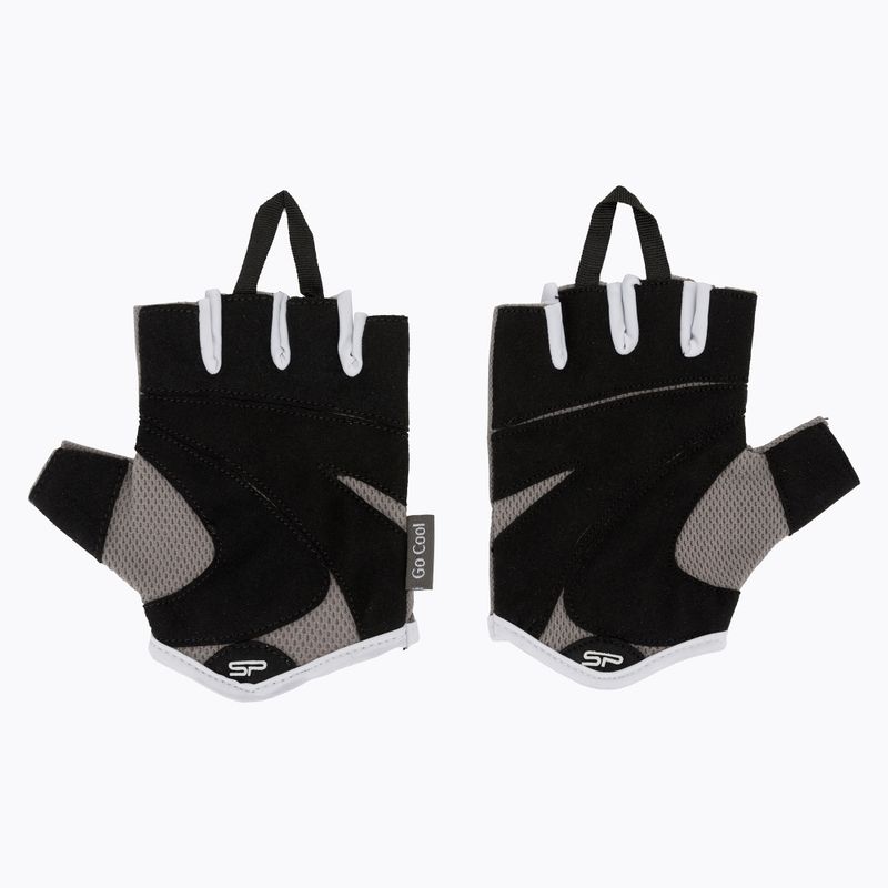 Spokey Lady Fit grey fitness gloves 928969 2