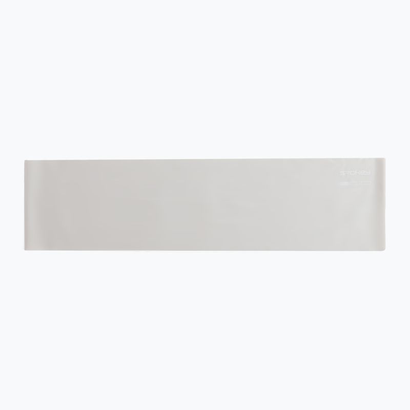 Spokey Ribbon light grey fitness rubber 929888 2