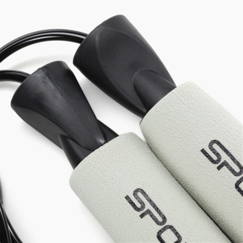 Spokey Basic skipping rope black 929916 2