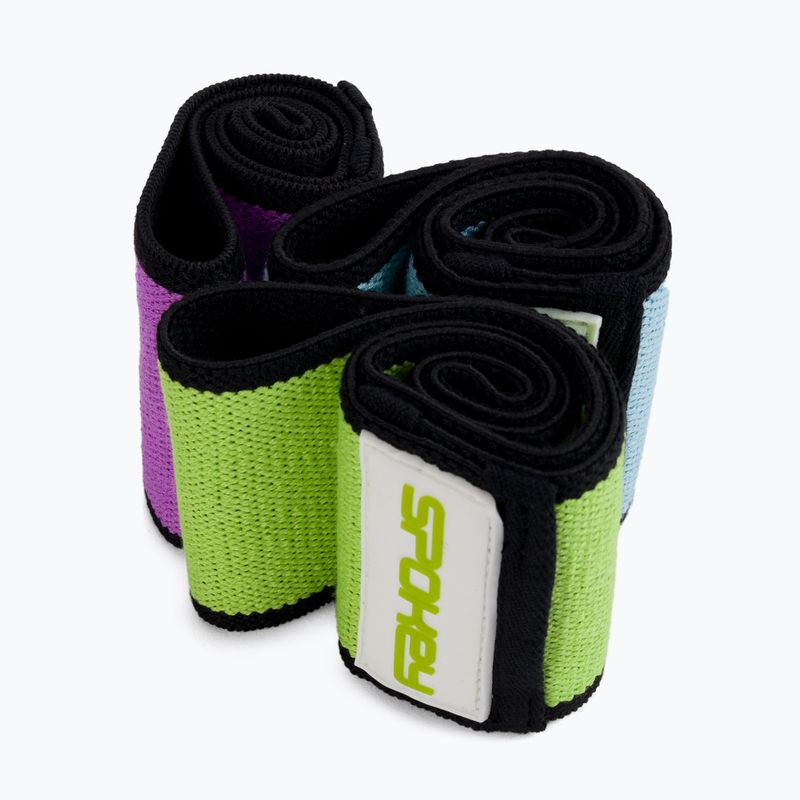 Spokey Tracy 3pc fitness rubber set in colour 929941 2