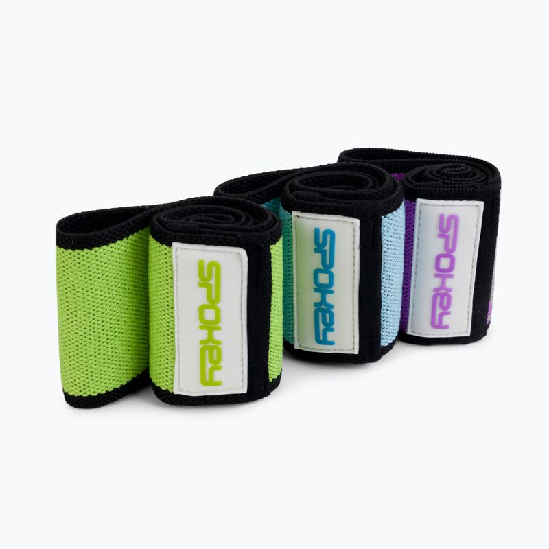 Spokey Tracy 3pc fitness rubber set in colour 929941 3
