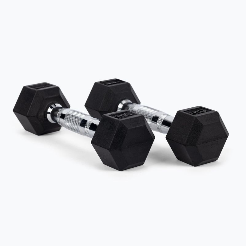 THORN FIT Hex dumbbells 2 pcs black 510688