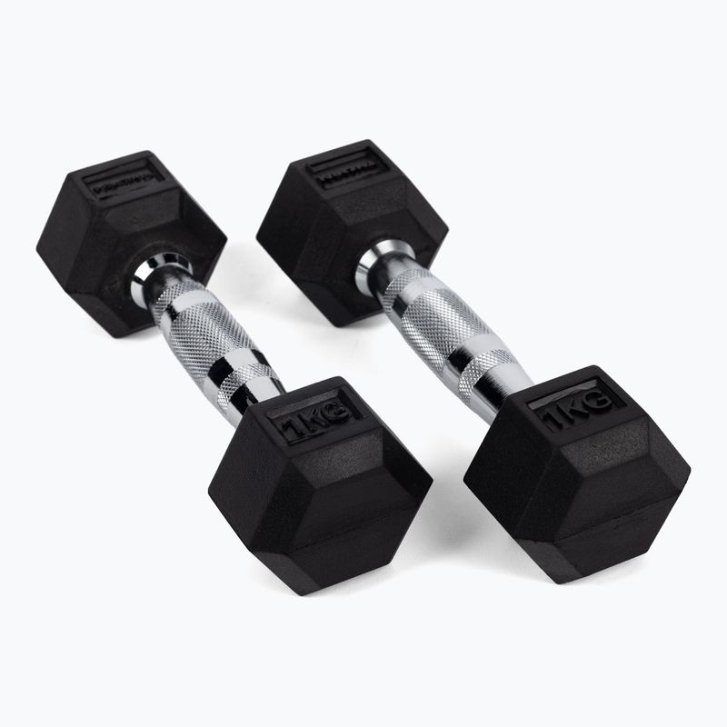 THORN FIT Hex dumbbells 2 pcs black 510688 2