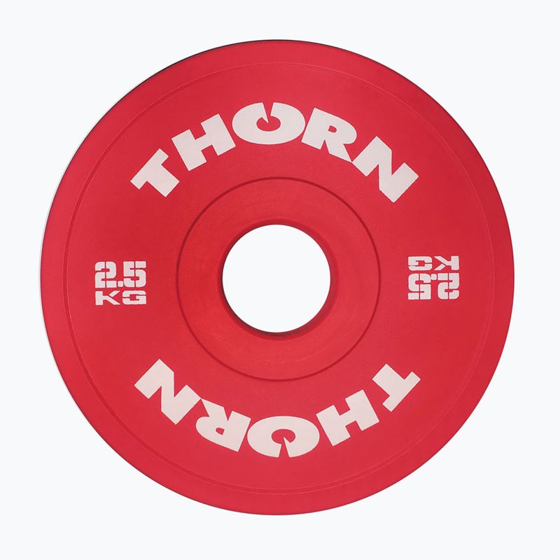 Weight THORN FIT Fractional 2 x 5 kg red/white 2