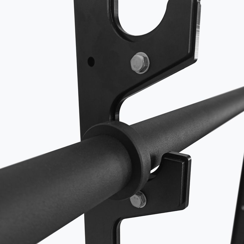 Wall-mounted hanger for the barbell THORN FIT 10 Bar black 4