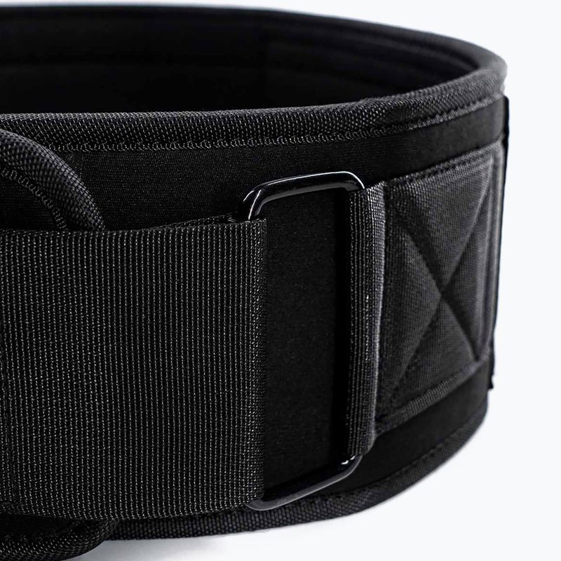 Weightlifting belt THORN FIT Pro Logo black/white 3