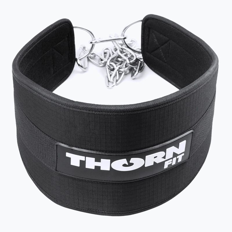 THORN FIT Dip Logo weightlifting belt black