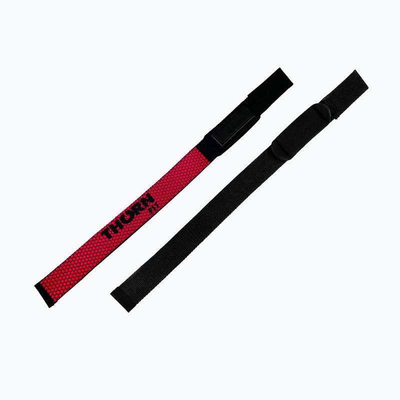 Weightlifting straps THORN FIT Lifting Straps Anti-Slip red 4