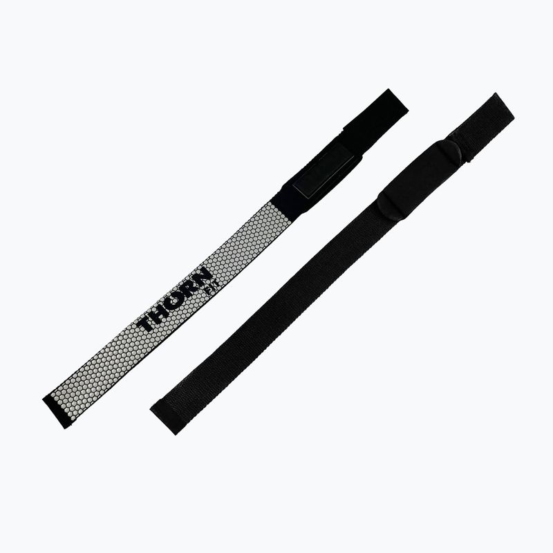 Weightlifting straps THORN FIT Lifting Straps Anti-Slip grey 4