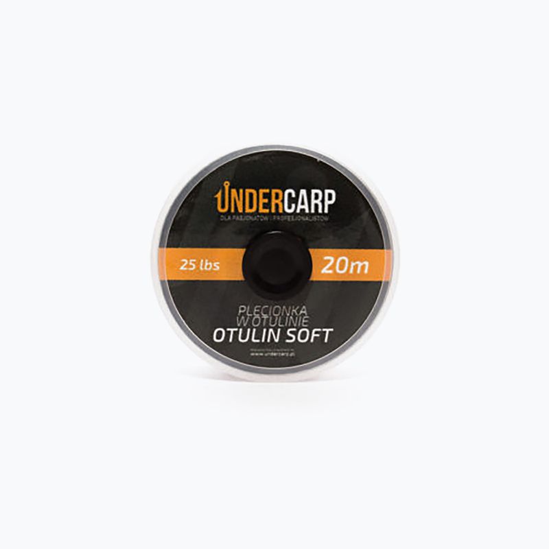 UnderCarp carp leader braid in brown sheath UC88 2