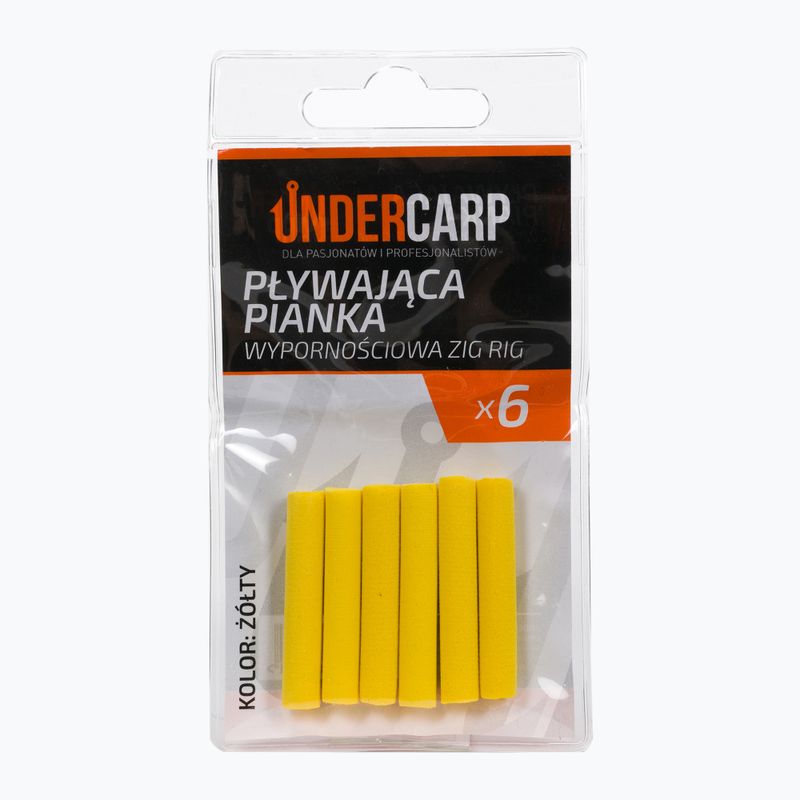 UnderCarp Zig Rig buoyancy foam yellow UC229