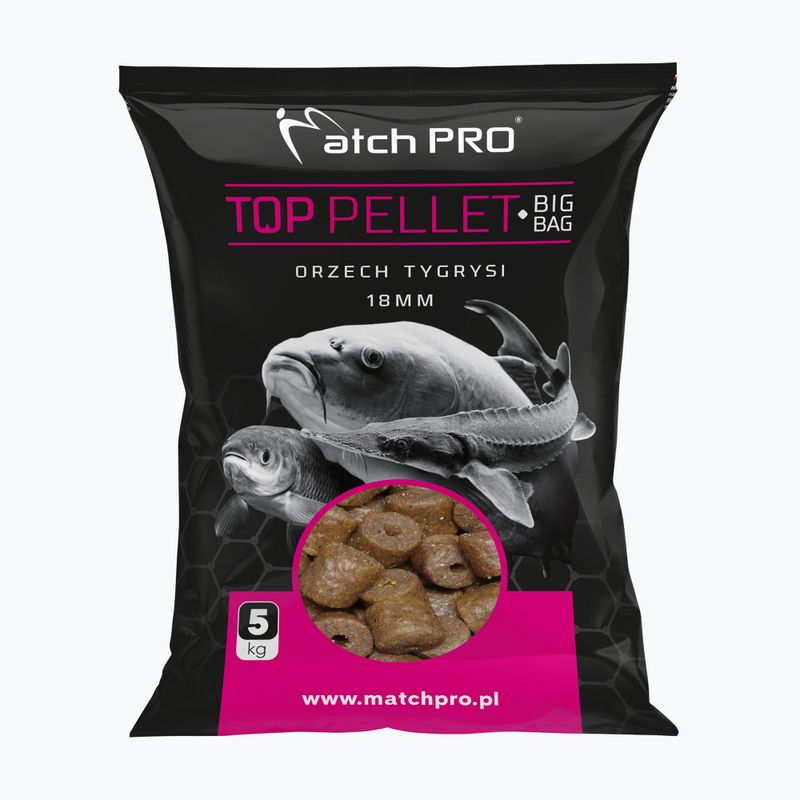 MatchPro carp pellets Big Bag Tiger Walnut 18mm 5kg 977107