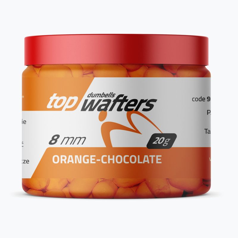 MatchPro Top Wafters Orange Choco 8 mm hook bait dumbells 979317