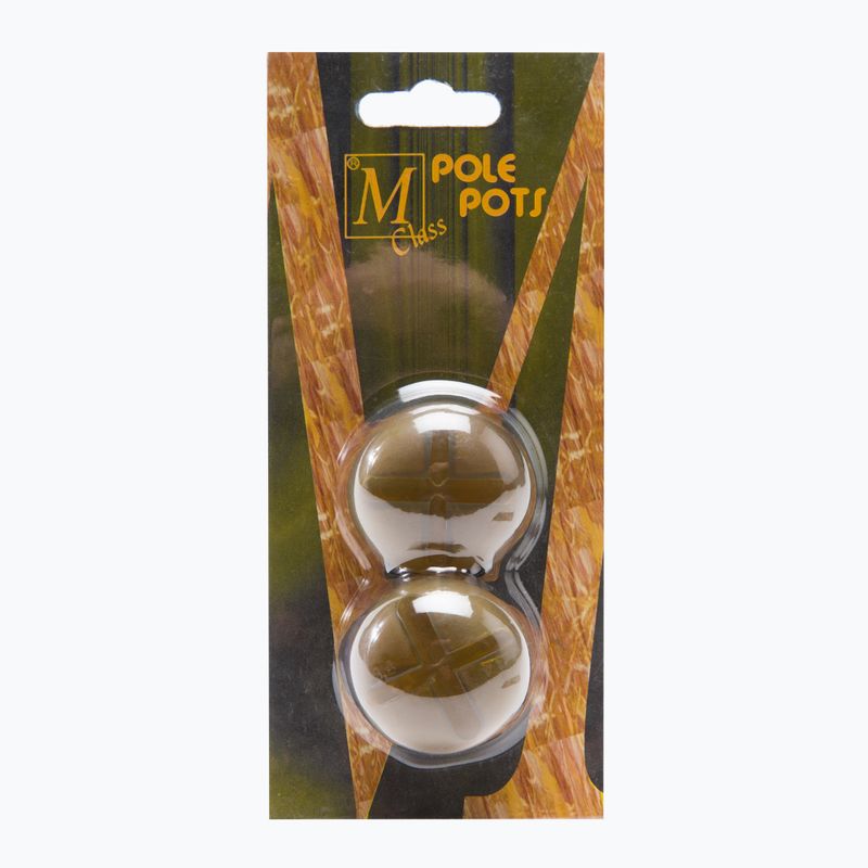 Milo P.Pots bait tip cup 2 pcs brown 627VV0045