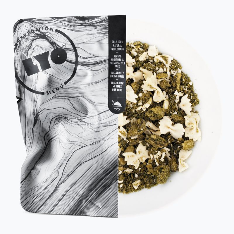 Freeze-dried food LYOFOOD Farfalle in spinach and cheese sauce LF-7425 3