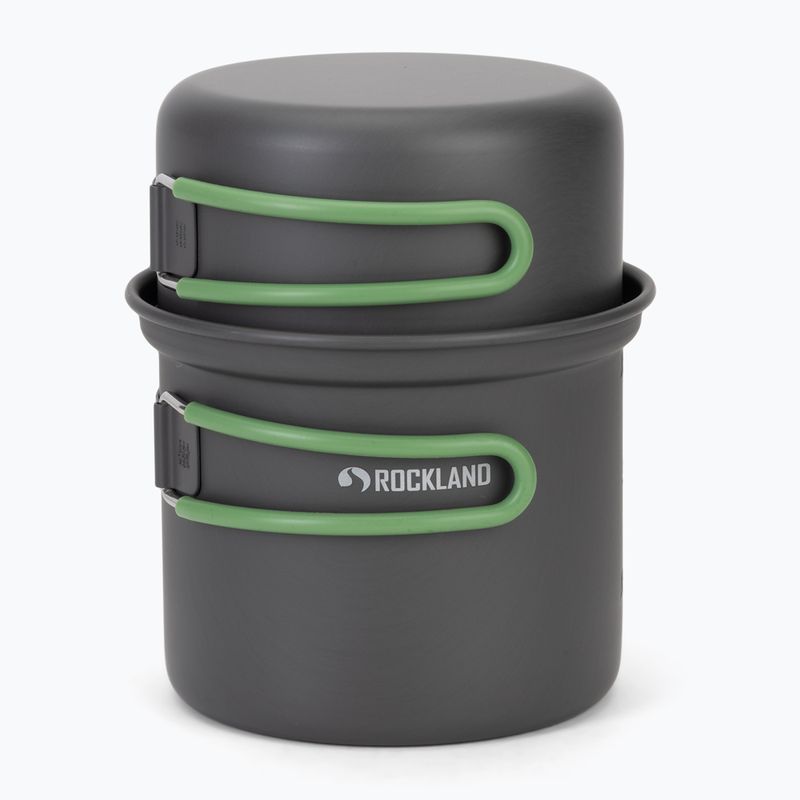 Rockland Travel Pro pot set grey/green