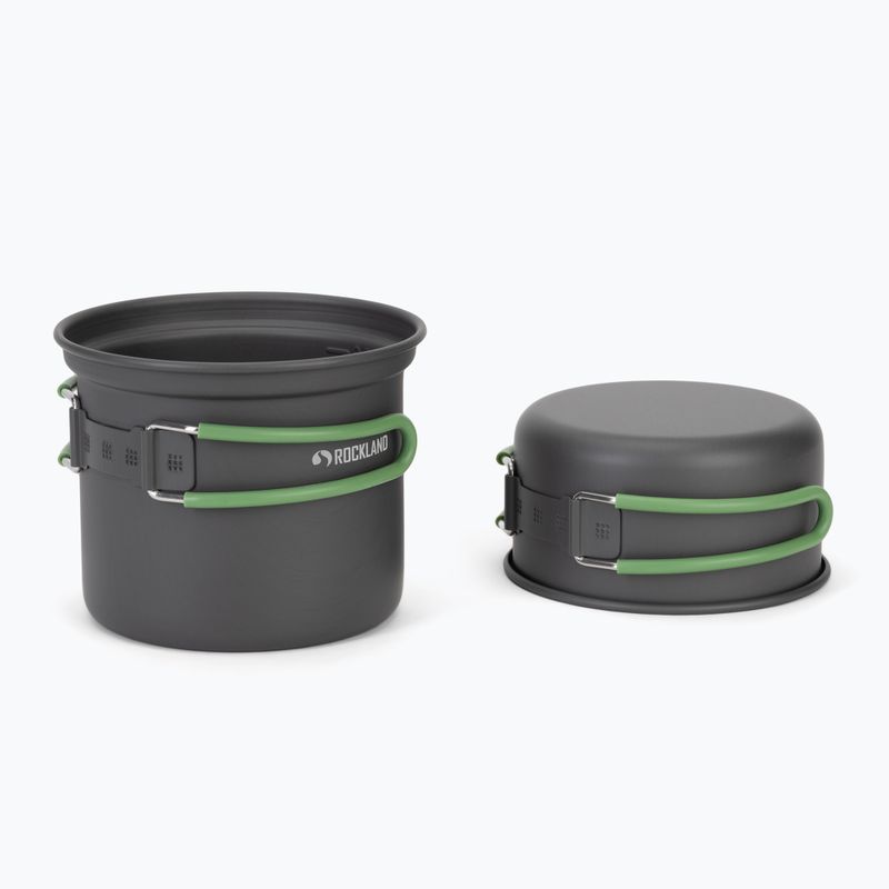 Rockland Travel Pro pot set grey/green 2