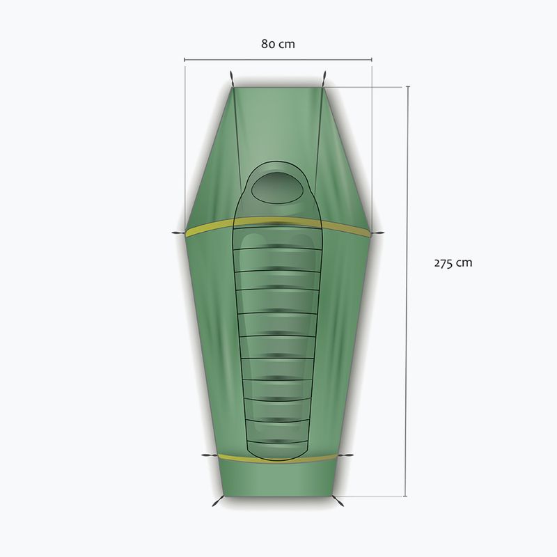 Rockland Soloist green 1-person trekking tent 4