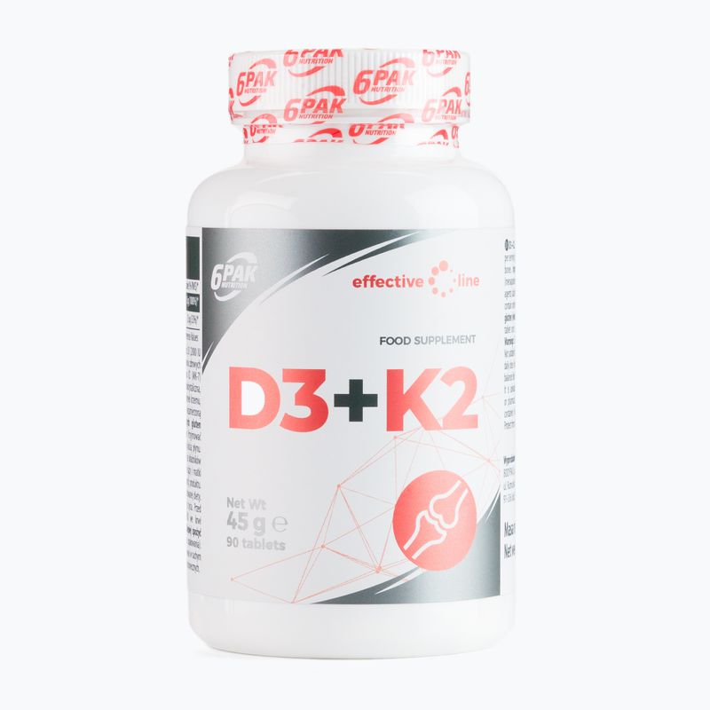 D3+K2 6PAK vitamin complex 90 tablets PAK/090