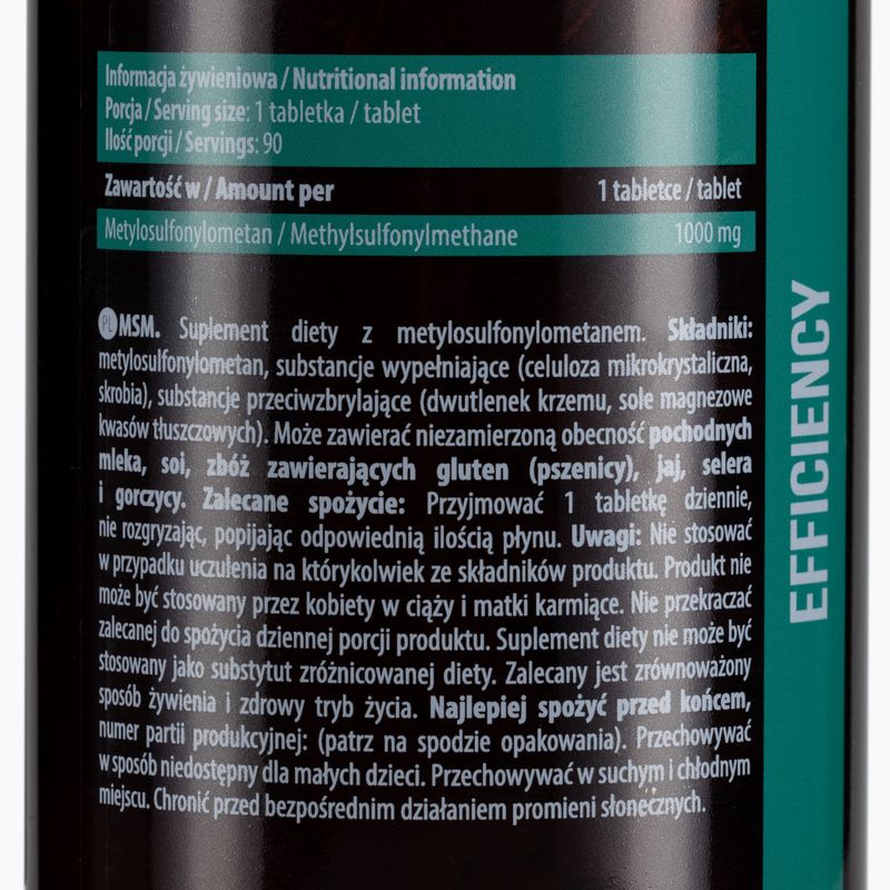 MSM 1000mg Essence joint regeneration 90 tablets ESS/057 2