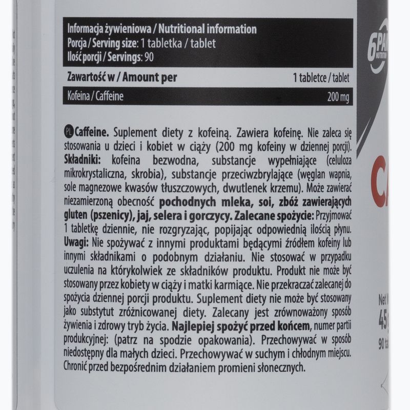 EL Caffeine 6PAK caffeine 90 tablets PAK/161 2