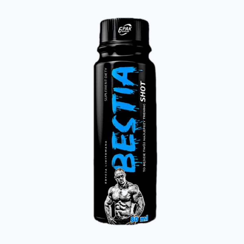 Pre-workout 6PAK Beast 80ml tropical fruit PAK/309