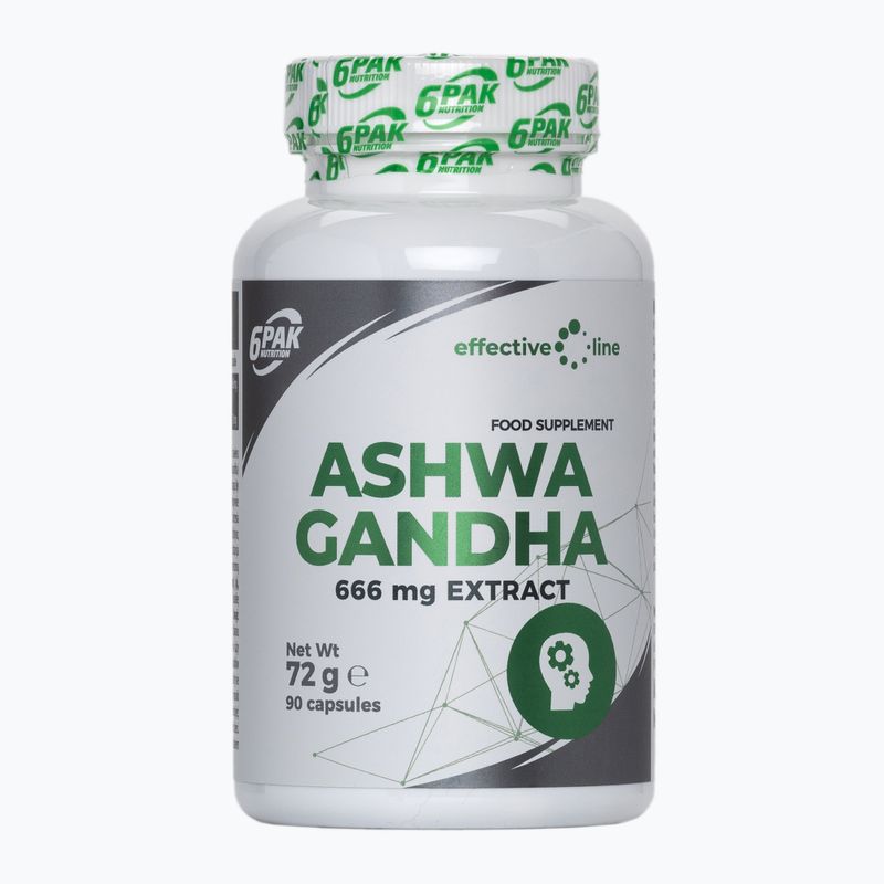 EL Ashwagandha 6PAK 666mg performance 90 capsules PAK/190