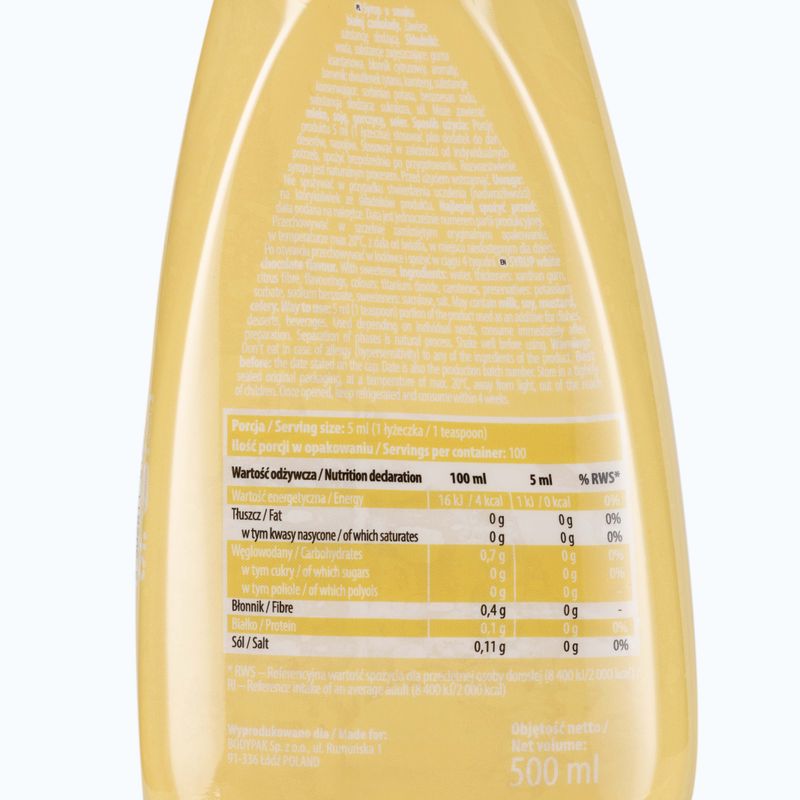 6PAK Syrup ZERO 500ml white chocolate PAK/230 sauce 2
