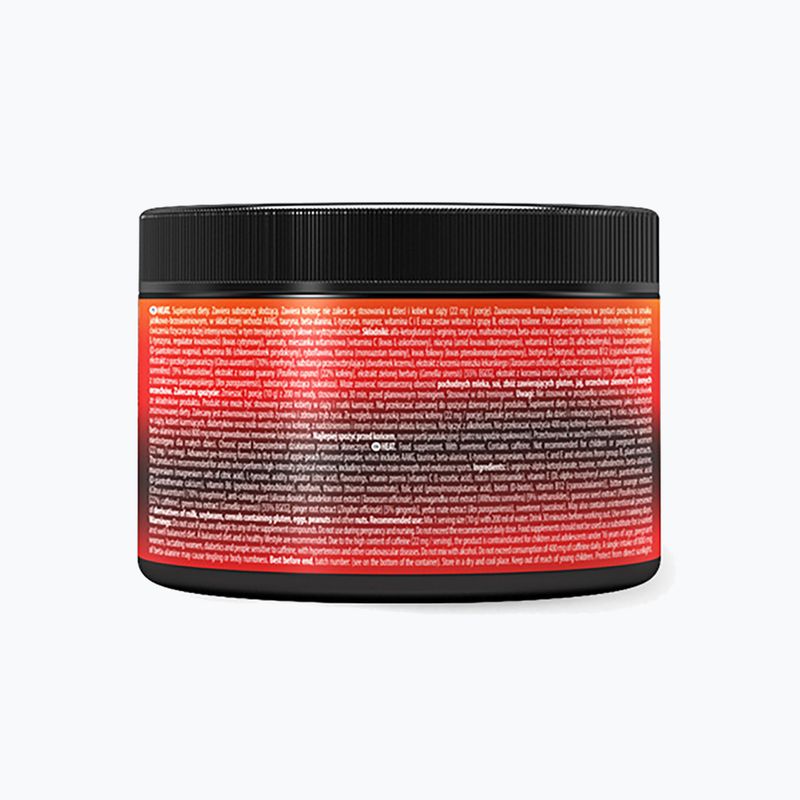 Pre-workout 6PAK Heat 240g apple-peach PAK/248 2