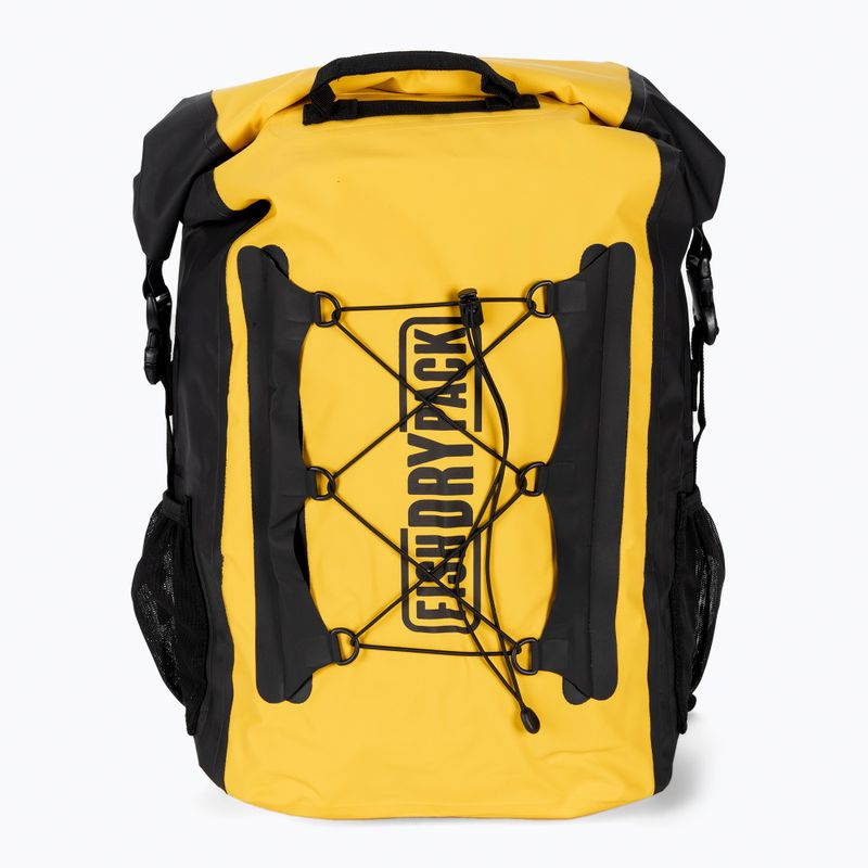 FishDryPack Explorer 40l yellow FDP-EXPLORER40 waterproof backpack