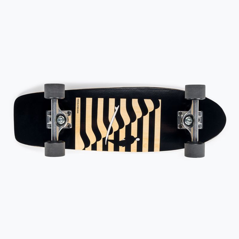 Fish Skateboards Alaia cruiser skateboard black CR-ALA-SIL-BLA