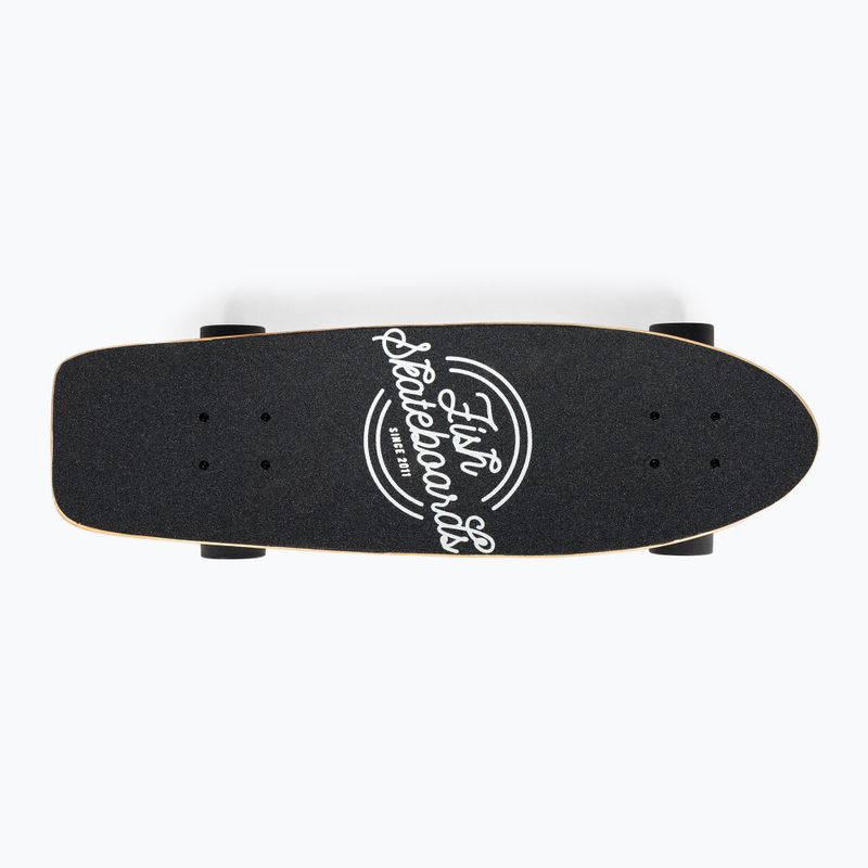 Fish Skateboards Alaia cruiser skateboard black CR-ALA-SIL-BLA 4