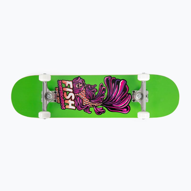 Fish Skateboards Emma Beginner 8.0" green classic skateboard