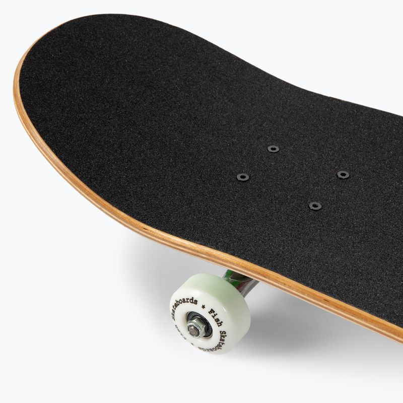 Fish Skateboards Emma Beginner 8.0" green classic skateboard 6
