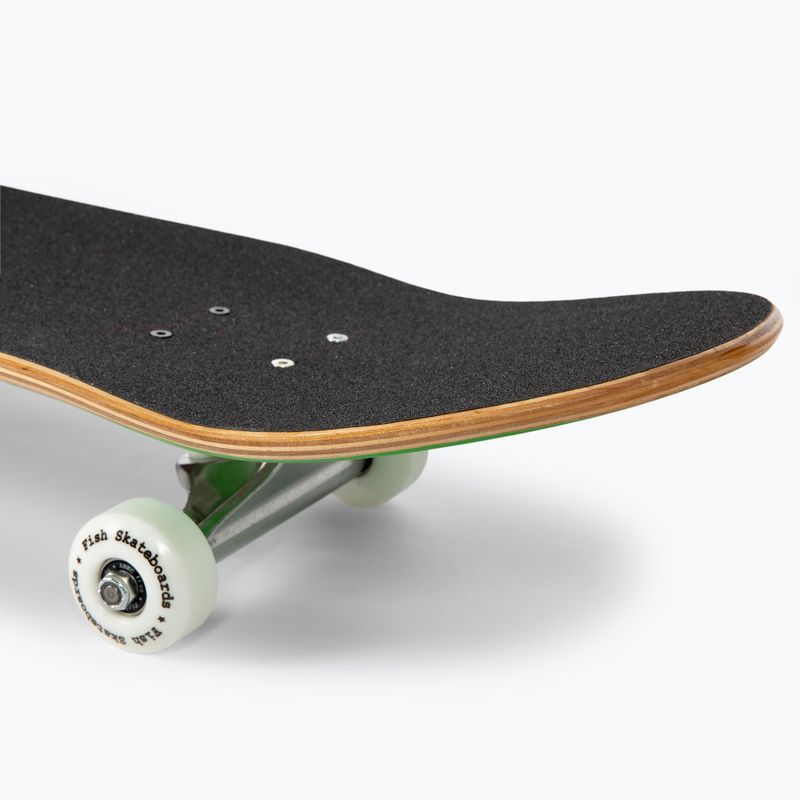 Fish Skateboards Emma Beginner 8.0" green classic skateboard 7