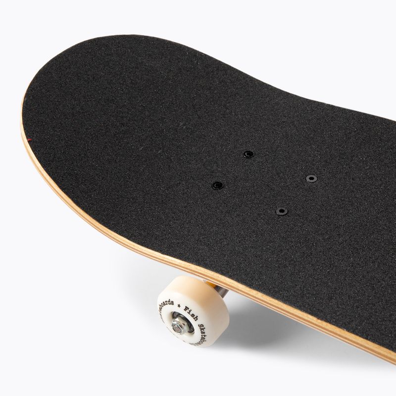 Fish Skateboards Mason Beginner classic skateboard 8.0" yellow 7